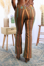 Load image into Gallery viewer, Astrid Judy Blue Striped Flares
