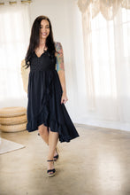 Load image into Gallery viewer, Feminine Touch Midi Dress - Black
