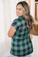 Load image into Gallery viewer, Lucky in Plaid Short Sleeve
