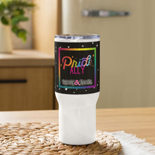 Load image into Gallery viewer, Handled Travel Mug -- Pride Ally
