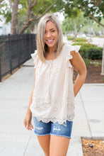 Load image into Gallery viewer, Summer Days Eyelet Top
