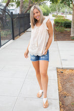 Load image into Gallery viewer, Summer Days Eyelet Top
