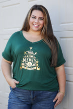 Load image into Gallery viewer, Holly Jolly Short Sleeve Tee
