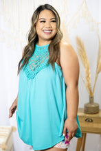 Load image into Gallery viewer, Wildest Dreams - Turquoise Sleeveless Top
