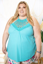 Load image into Gallery viewer, Wildest Dreams - Turquoise Sleeveless Top
